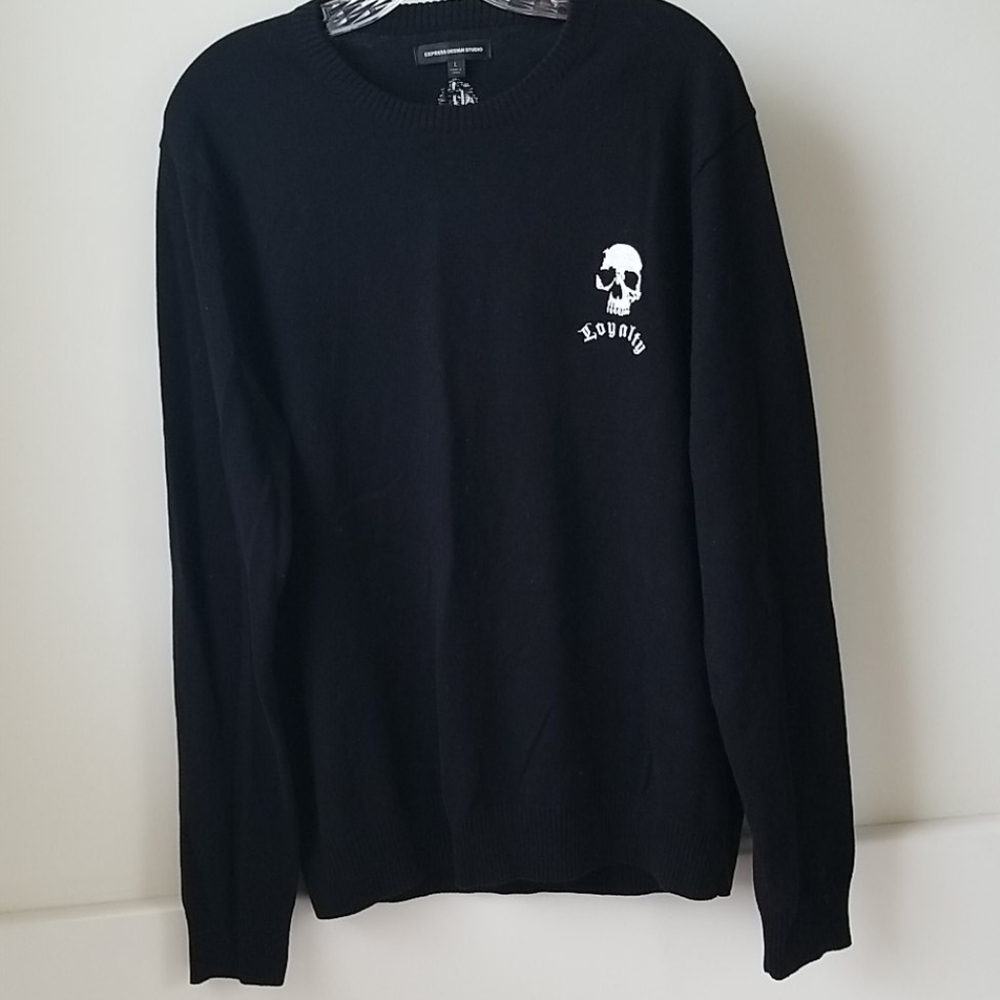 Black Men's sweater